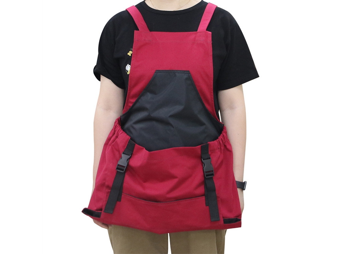 Delantal De Jardín Con Bolsillos Y Guantes, Bolsa De Cosecha Con Bolsillos De Liberación Rápida, Regalos Para Hombre Mujer