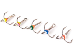 Juego De Anzuelos Portátiles Moisture Circle Fish, Triples Para Pesca En Hielo E Invierno (color: 6, Tamañ...