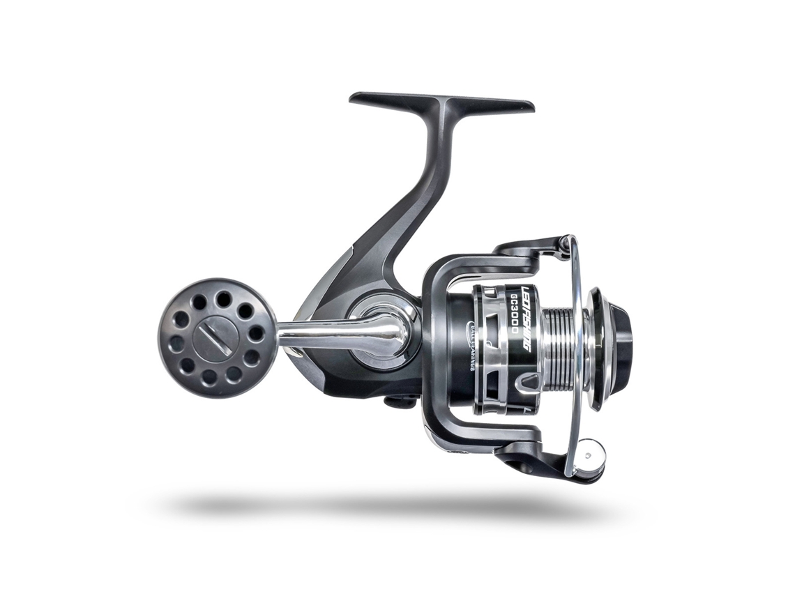 Carrete Giratorio De Alta Velocidad 8bb 5.5:1 Para Pesca En Agua Salada Y Río/lago.
