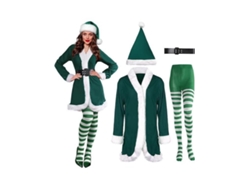 Disfraz de Grinch de Lady Green para fiesta en Digitallab