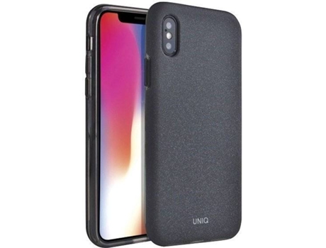 Funda iPhone XS Max LMOBILE Uniq Lithos Negro
