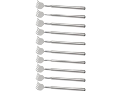 Paquete De 10 Rascadores De Espalda Mini Telescópicos, Extensibles, Portátiles Y Plegables Con Clip De Bolsillo Para