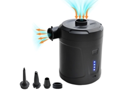 Bomba de aire portátil con batería de 5200 mAh, inflador de llenado rápido recargable por USB, deflactor, colchones de aire, botes de remos, CHRONUS