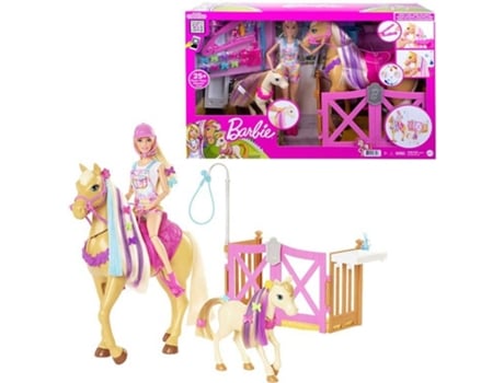 BARBIE: Com Caballo y Poni (Edad Mínima: 3 años)