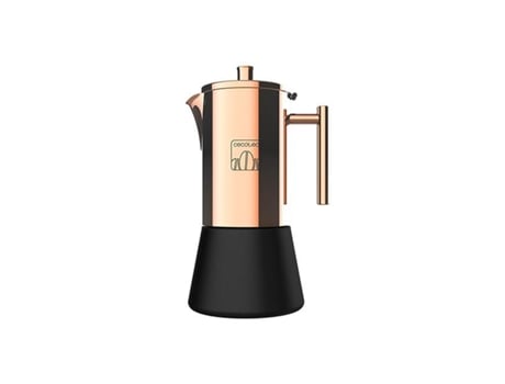 Cecotec Cumbia Moking Cafetera Italiana 100 Ml/200 Ml/300 Ml Acero Inoxidable