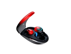 Auriculares Yizhood True Wireless Bluetooth Rojo