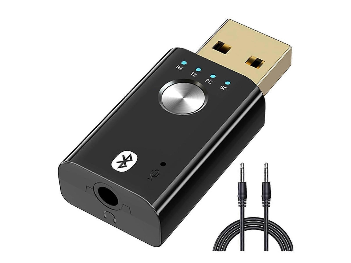 Transmisor y receptor USB Bluetooth 5.1 4 en 1 de Rosewell