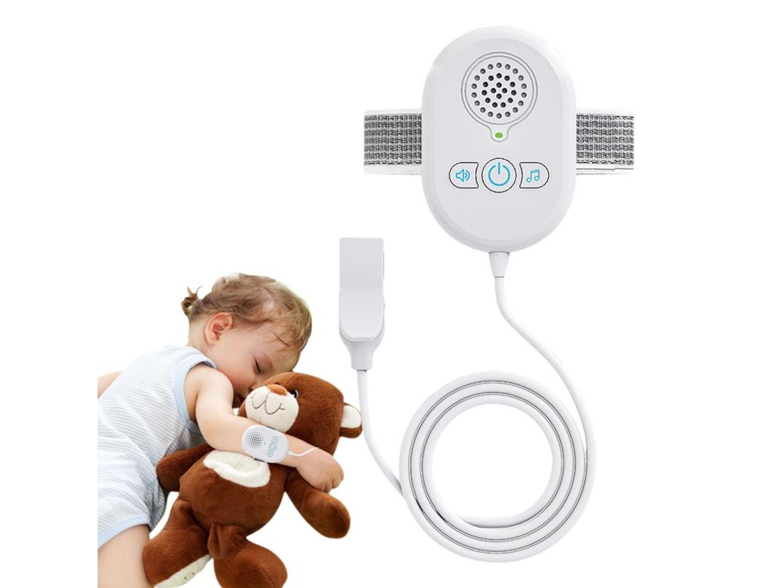 Alarma de enuresis nocturna Chrui con 3 modos de alerta, sensor de alta sensibilidad para niños y niñas.