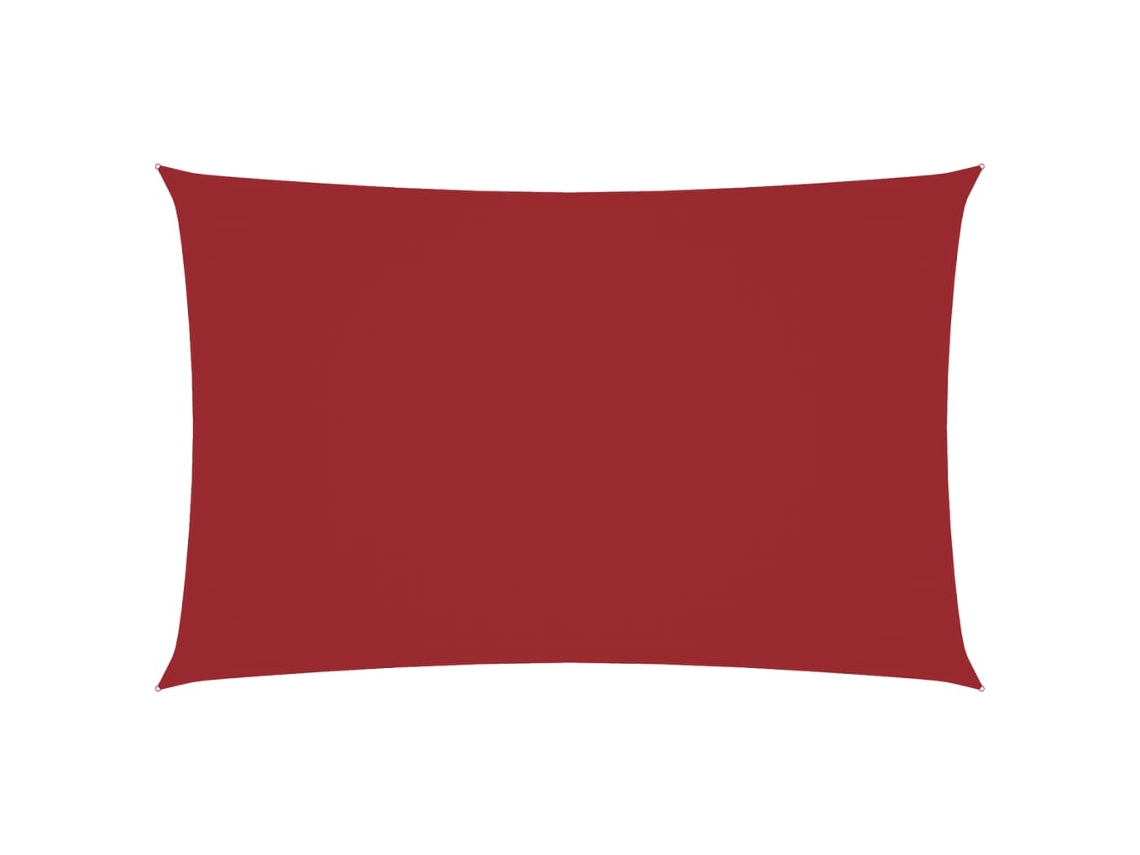 Parasol rectangular de tela Oxford roja 5x8 m MAISON EXCLUSIVE