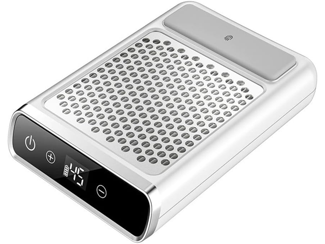 Potente Aspiradora De Uñas, Colector De Polvo Recargable, Extractor De Uñas