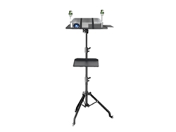 Soporte para proyector, ajustable en múltiples ángulos, rotación de 360°, ruedas de 145 cm OEM