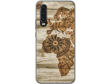 Carcasa Huawei P30 TUMUNDOSMARTPHONE Madera 07 Multicolor