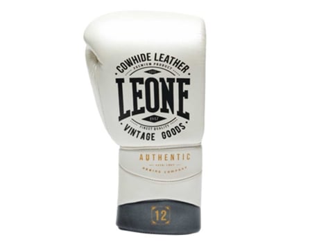 Luvas de Boxe de Couro Artificial Authentic 2 Branco 18 Ozleone1947