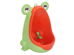 Orinal Infantil Para Niños, Ideal Para El Entrenamiento Para Ir Al Baño, De Plástico, Divertido Y Para Montar En La Pared, Color Amarillo.