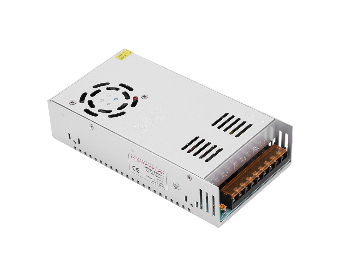 Adaptador De Corriente Conmutada Dc12v 500w 41.6a Para Impresora 3d Con Barra De Luz Led
