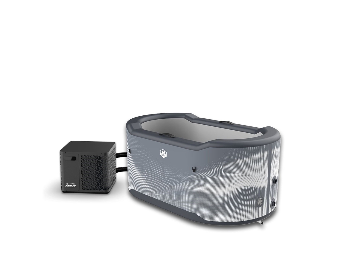 Icebath Netspa Järvi Piscina De Punto De Gota: Nueva Generación De Terapia De Frío - 170x92x67cm - Refrigerador De 3 Kw Incluido
