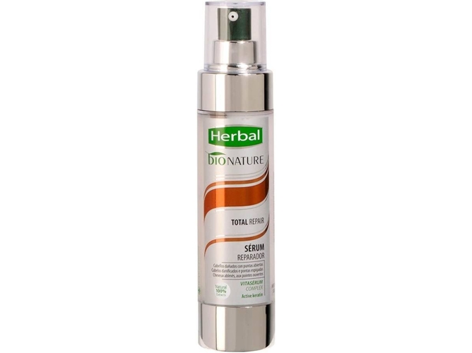 Loción para el Pelo HERBAL HISPANIA Herbal Hispania Bionature Serum Reparador Total Repair (100 ml)
