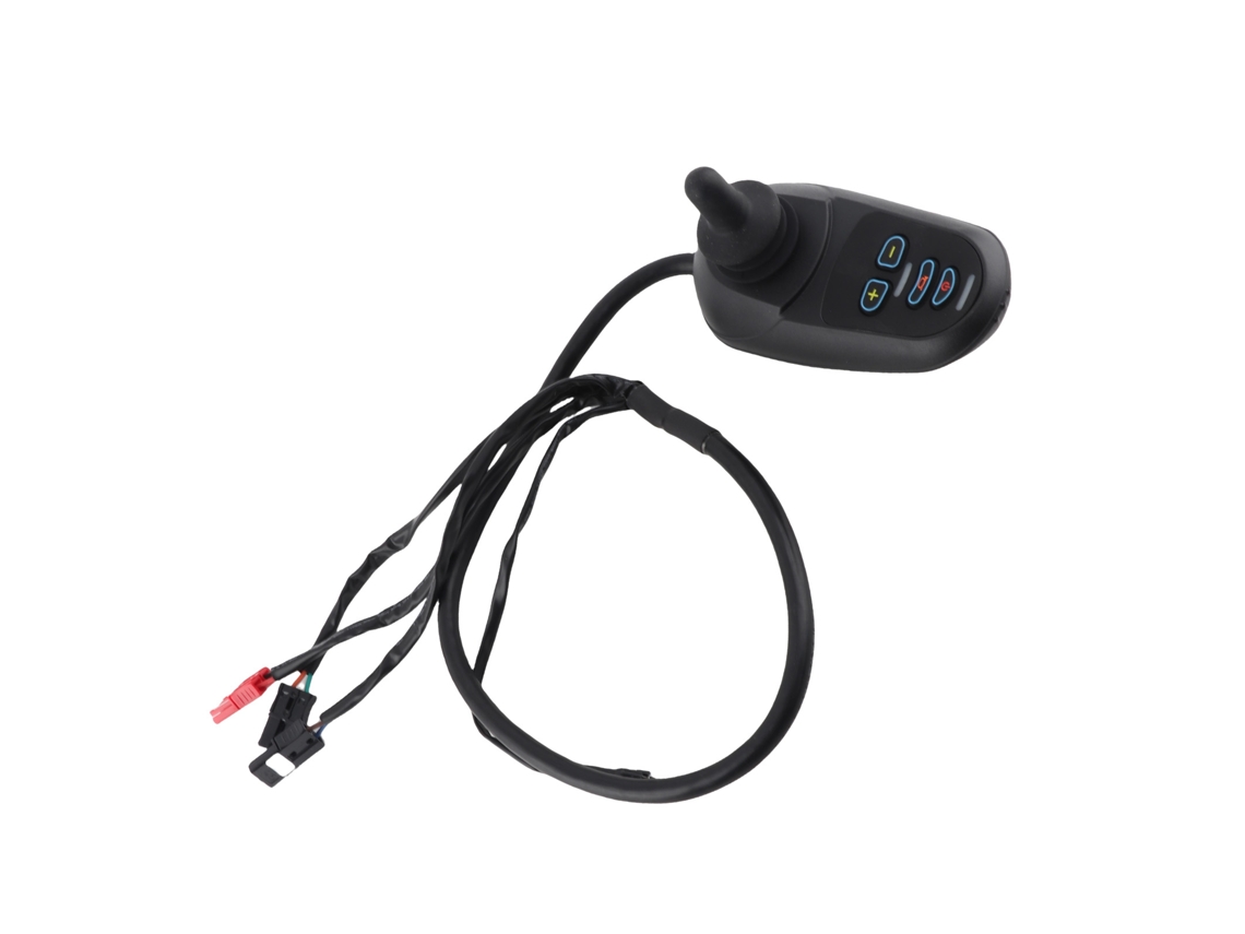 Controlador de potencia para silla de ruedas eléctrica, 50 A, 4 botones, 24 V CC