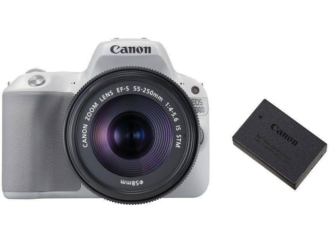 Kit Cámara Réflex CANON EOS 200D EF-S 18-55mm F4-5.6 IS STM + LP-E17