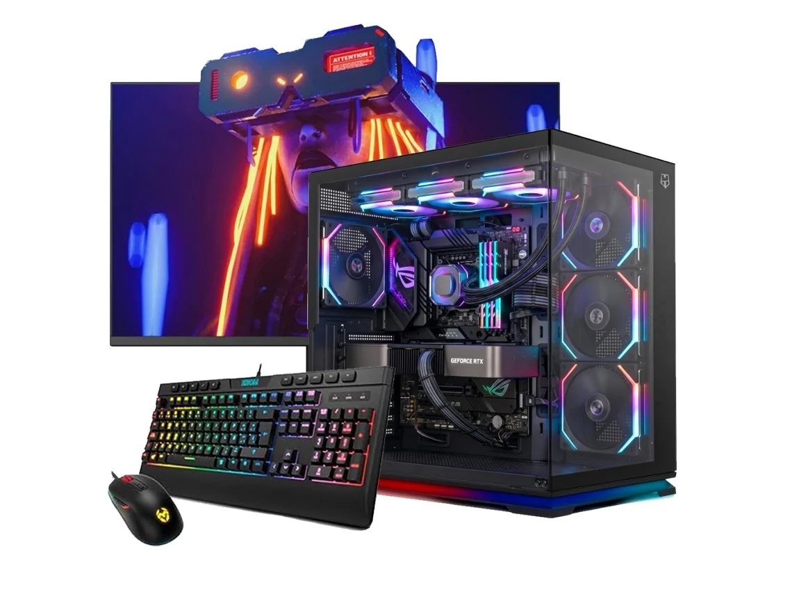 Neo-pc Gaming Galaxy Negra (amd Ryzen 7 5700x – 16gb Ddr4 – 480gb SSD – Rtx 5060 – Monitor FullHD de 27'' – Windows 11)