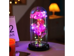 Rosa Encantada Luces LED Amor Eterno Worten