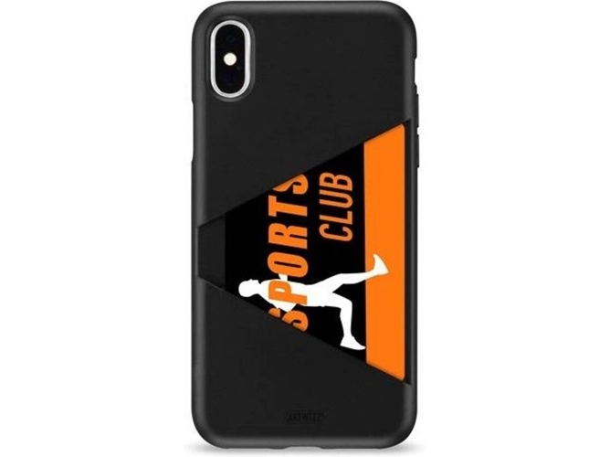 Carcasa iPhone XR ARTWIZZ Card Negro