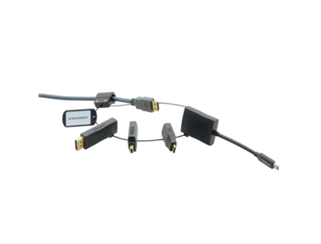Kramer Electronics Ad-Ring-5 Adaptador de cable de video negro