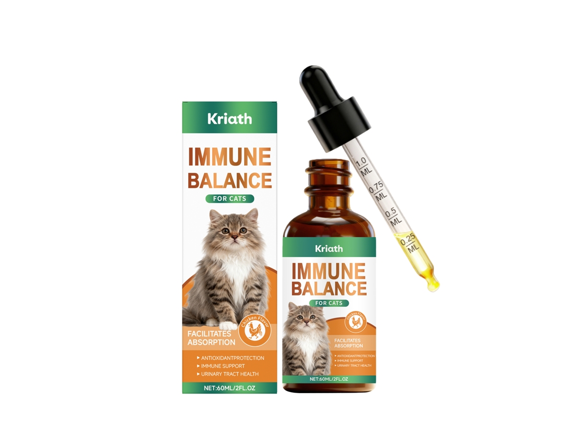 Gotas para la salud inmunológica específica de los gatos
