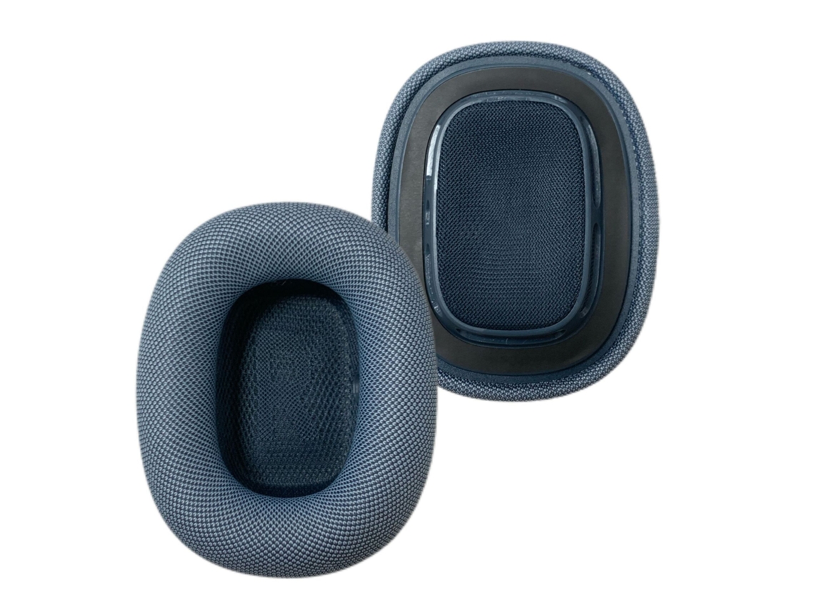 Almohadillas de repuesto/paño de limpieza para Apple AirPods Max de 2.ª generación, azul cielo, versión original, 2 unidades, Yunzii