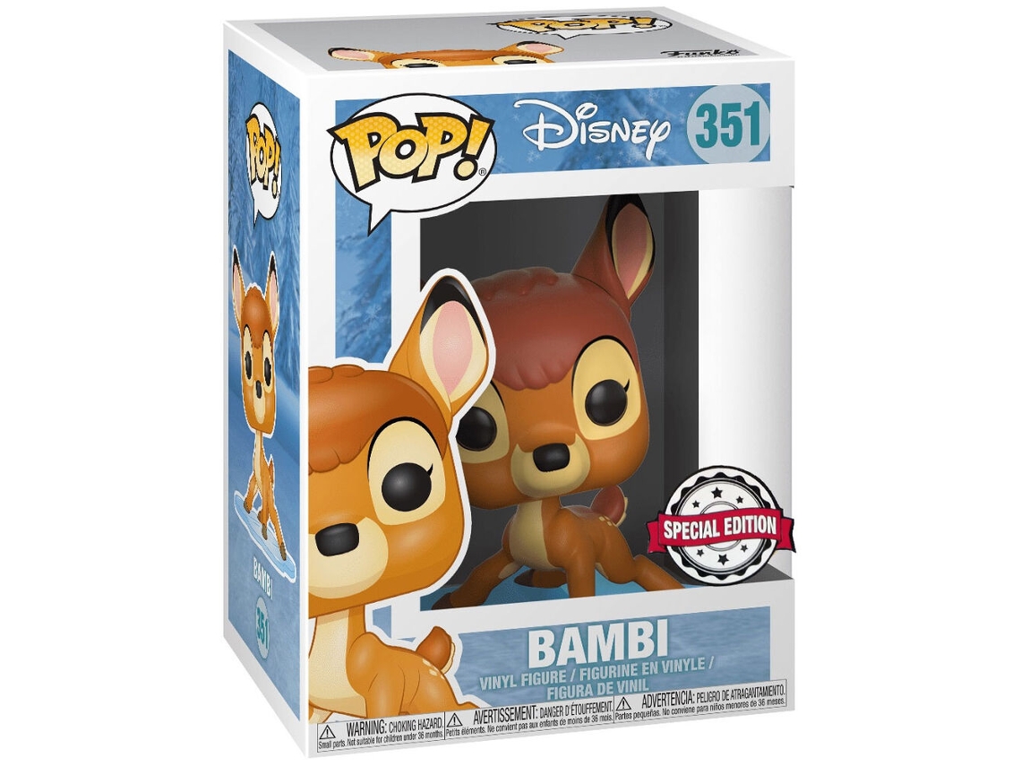 Figura Pop Disney Bambi Snowflake Mountain Exclusiva B.active