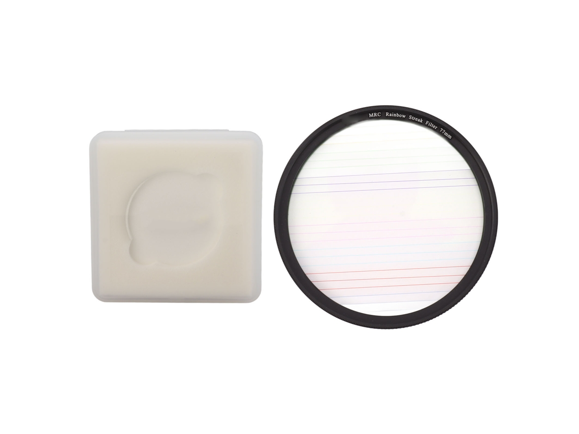 Filtro De Estrella De Rayos Coloridos Para Cámara Slr Micro Filtro De Efectos Especiales Para Escenas Nocturnas 77mm