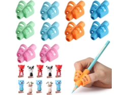 Empuñaduras para lápices para caligrafía infantil 16 piezas 8 empuñaduras para lápices 8 clips Empuñaduras para lápices CUICH Empuñaduras para lápices para niños