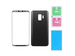 Pelicula Protectora (antiestallido, Cobertura Total) Para Samsung S9 Superficie Curva Pelicula Delantera Y Trasera Prensada Con Calor