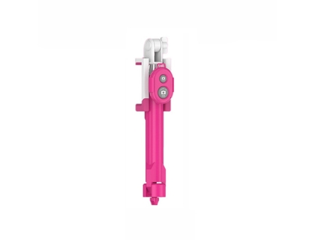 Selfie Stick SLOWMOOSE Bluetooth con Botón Remoto para iPhone 6/8 Plus Rojo