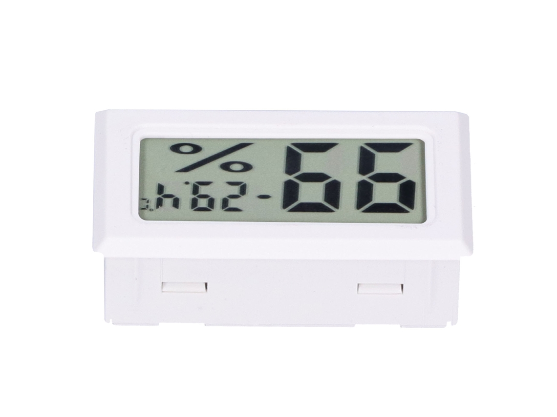 Termómetro digital de temperatura interior FY11001, fabricado en ABS, para hogares inteligentes, con pantalla clara.
