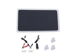 Cargador De Panel Solar Monocristalino De 6 W Y 12 V Para Coche, Caravana, Barco Y Teléfono Móvil - Ip65