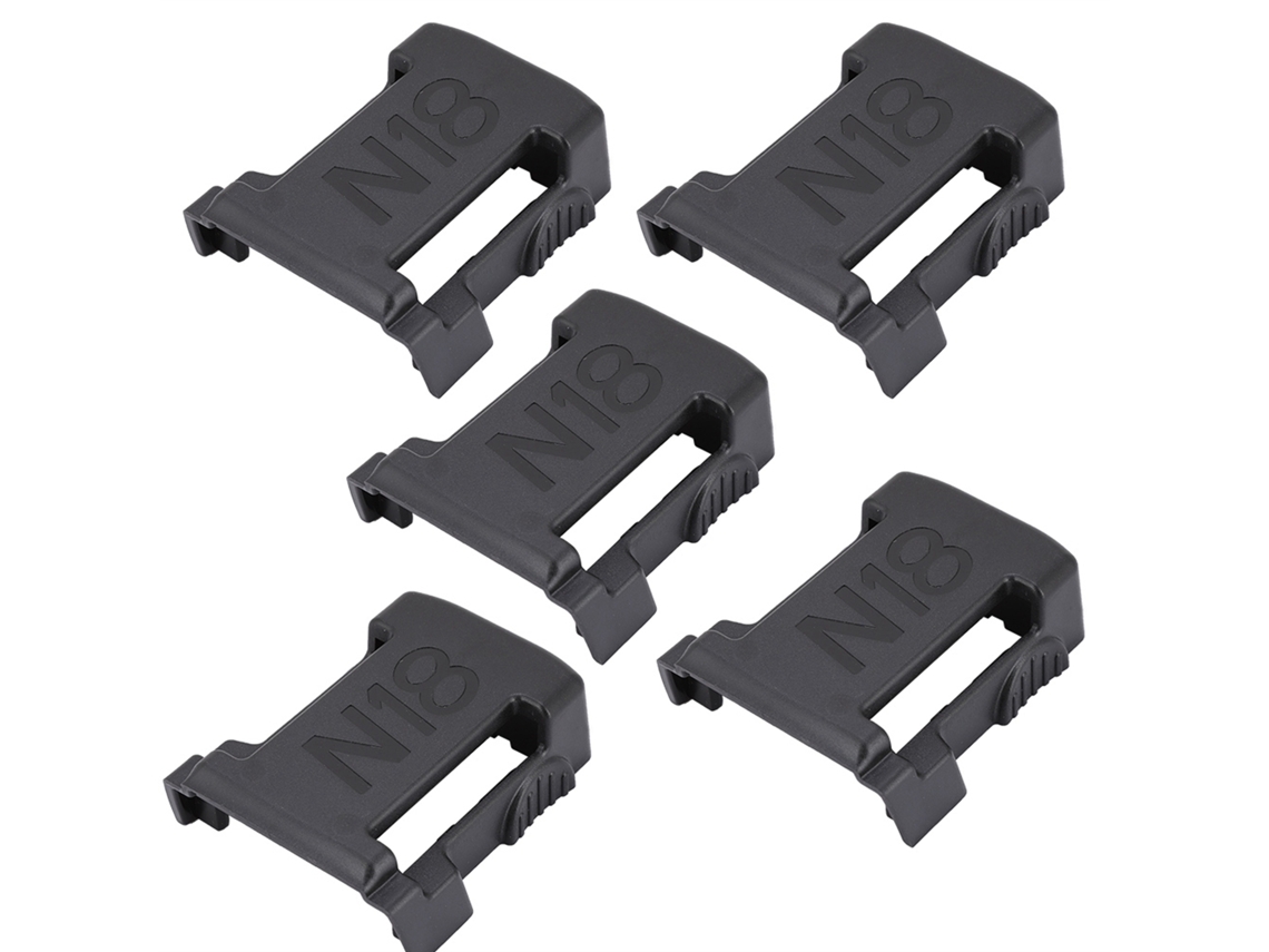 Yncm-suporte De Bateria Ajustável Para Milwaukee 18v Suporte Sob A Prateleira 5 Unidades