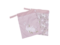 Mochila Pañalera Impermeable De 2 Piezas Con Bolsillos Con Cremallera Doble Para Guardar Pañales (modelo Mouse)