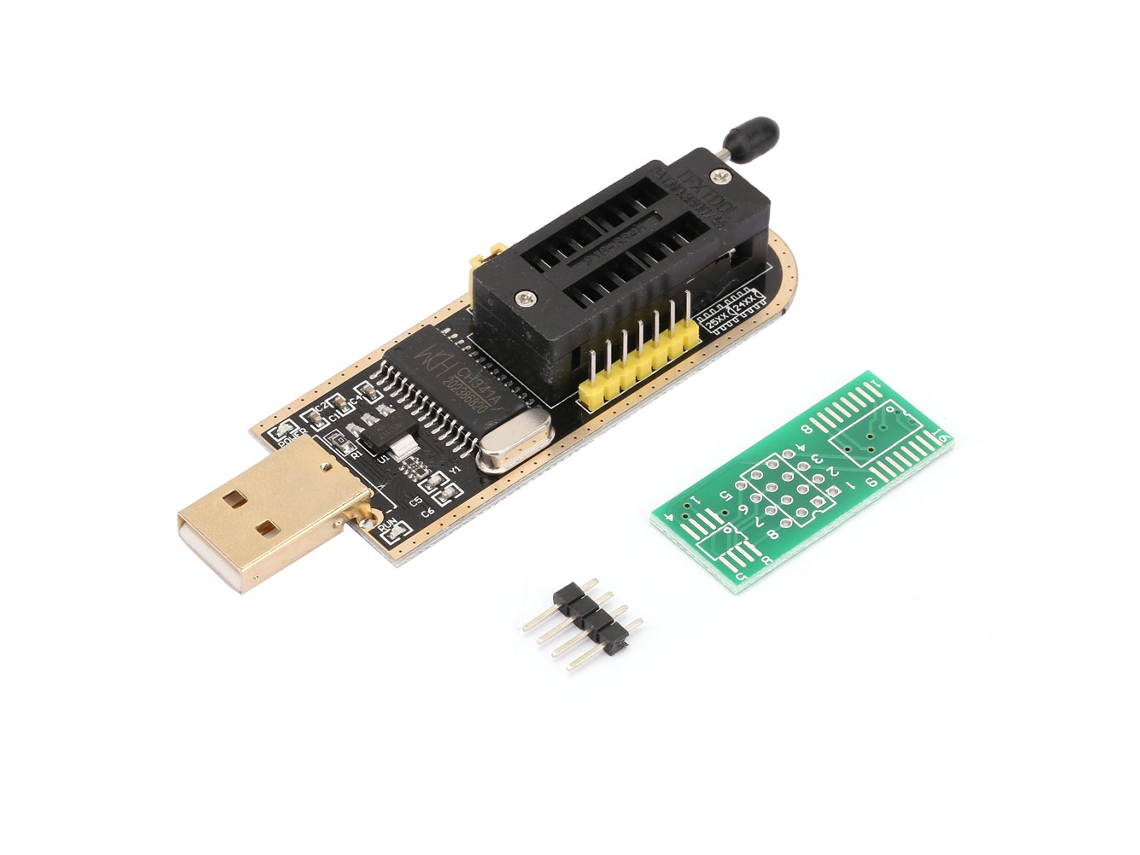 Programador Usb Ch341a Para Eeprom 24 Y Flash 25 Con Interfaz Periférica Serie