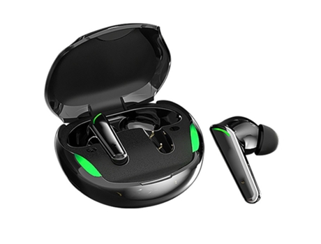 Auriculares inalámbricos Bluetooth, auriculares estéreo, auriculares para juegos, negro BISBISOUS