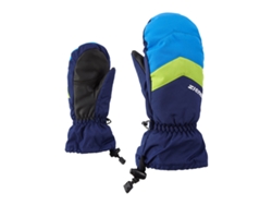 Guantes para Esquí ZIENER (Niño Unisex - Azul - Talla 6,5)