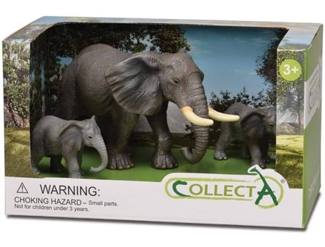 Figura de Jugar Nintendo DS Lite Elefantes Salvajes (conjunto de 3)