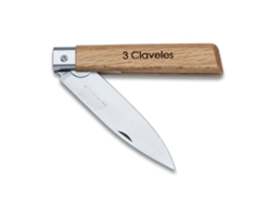 Navaja 3 CLAVELES (7.5 cm - Acero Inoxidable - Multicolor)