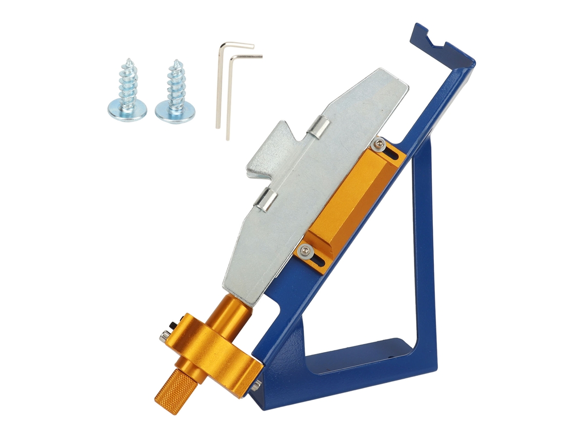 Kit De Herramientas Ajustables Para Aletear Arcos De Flechas De 2 A 5 Pulgadas, 3 O 4 Aletas, Para Bricolaje, Color Azul.