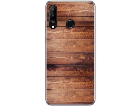 Carcasa Huawei P30 Lite TUMUNDOSMARTPHONE Madera 02 Multicolor