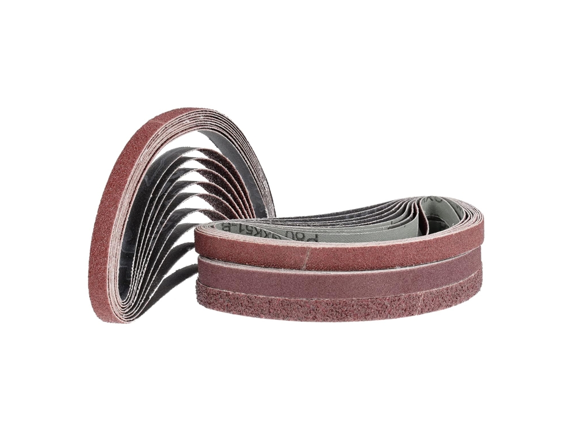 Bandas Abrasivas De Lijado Para Madera, Aluminio, Vidrio Y Plástico Con Grano, Unión Fuerte Y