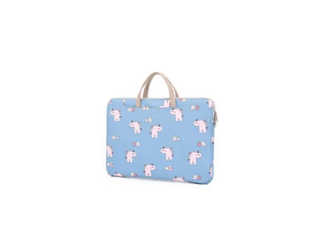 Bolsa de ordenador portátil de dibujos animados simple bolsa de ordenador portátil de 13 pulgadas 15,6 pulgadas