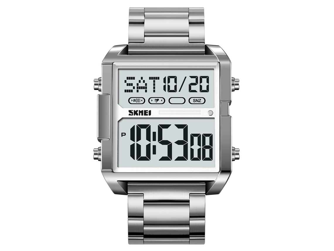 Reloj Digital Skmei 2299 Para Hombre, Resistente Al Agua Hasta 30 M, Con Retroiluminación, Cronógrafo Y Alarma.