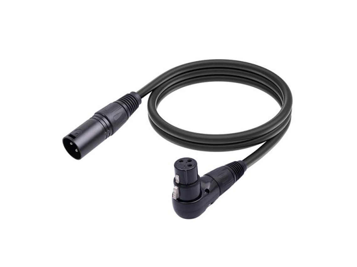 Cable Adaptador Recto Xlr Hembra De 90 Grados A Macho, Extensión De Micrófono De 1,8 M Para Estudio De Grabación