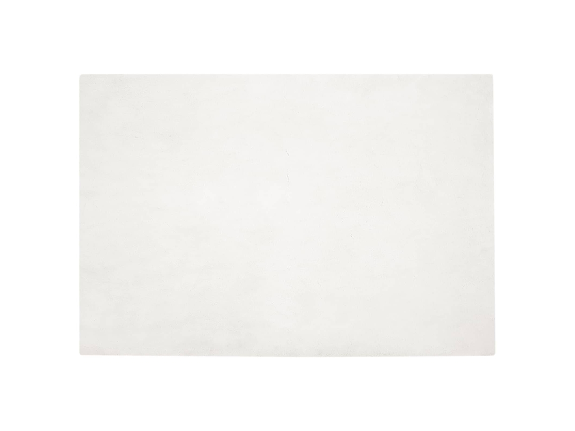 Vidaxl Alfombra Antideslizante De Sintética De Conejo Olite Crema